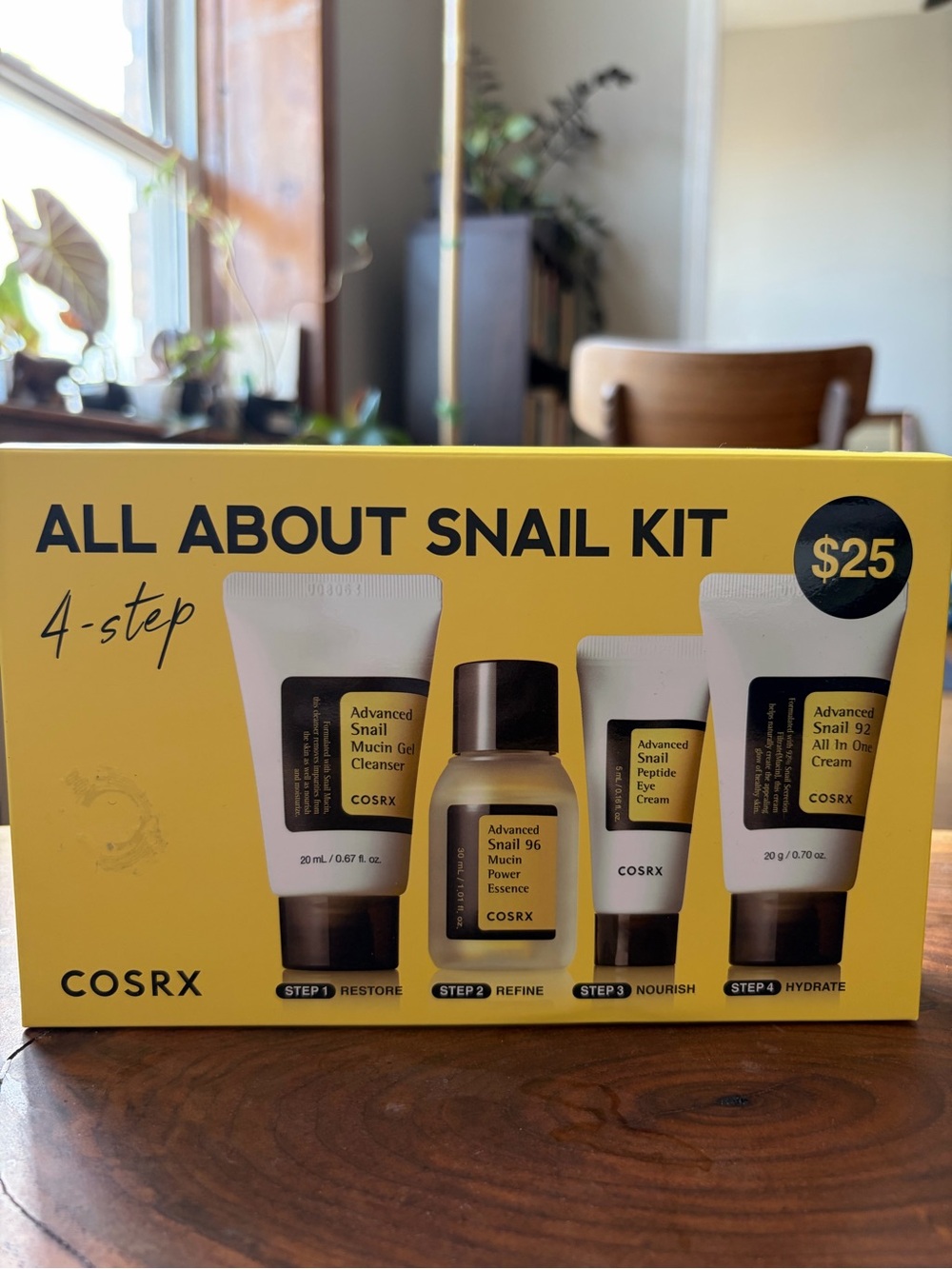 COSRX All About Snail Kit 4-Step Skincare Set